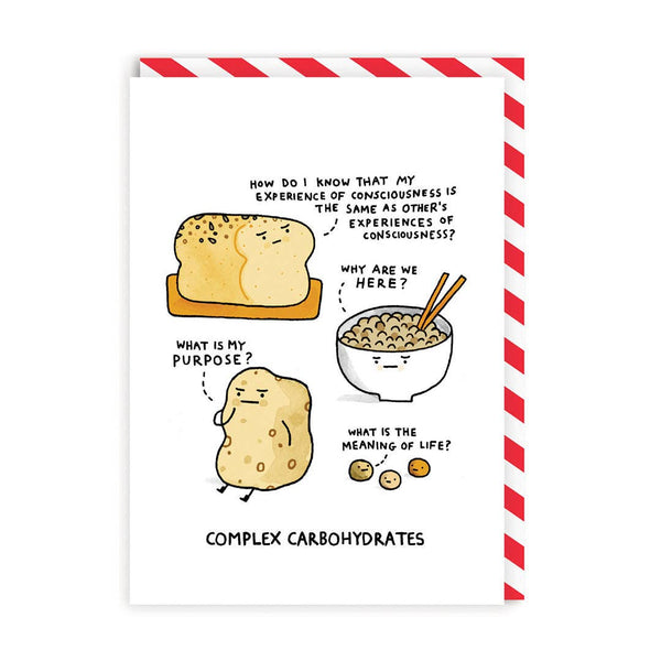Complex Carbohydrates Card
