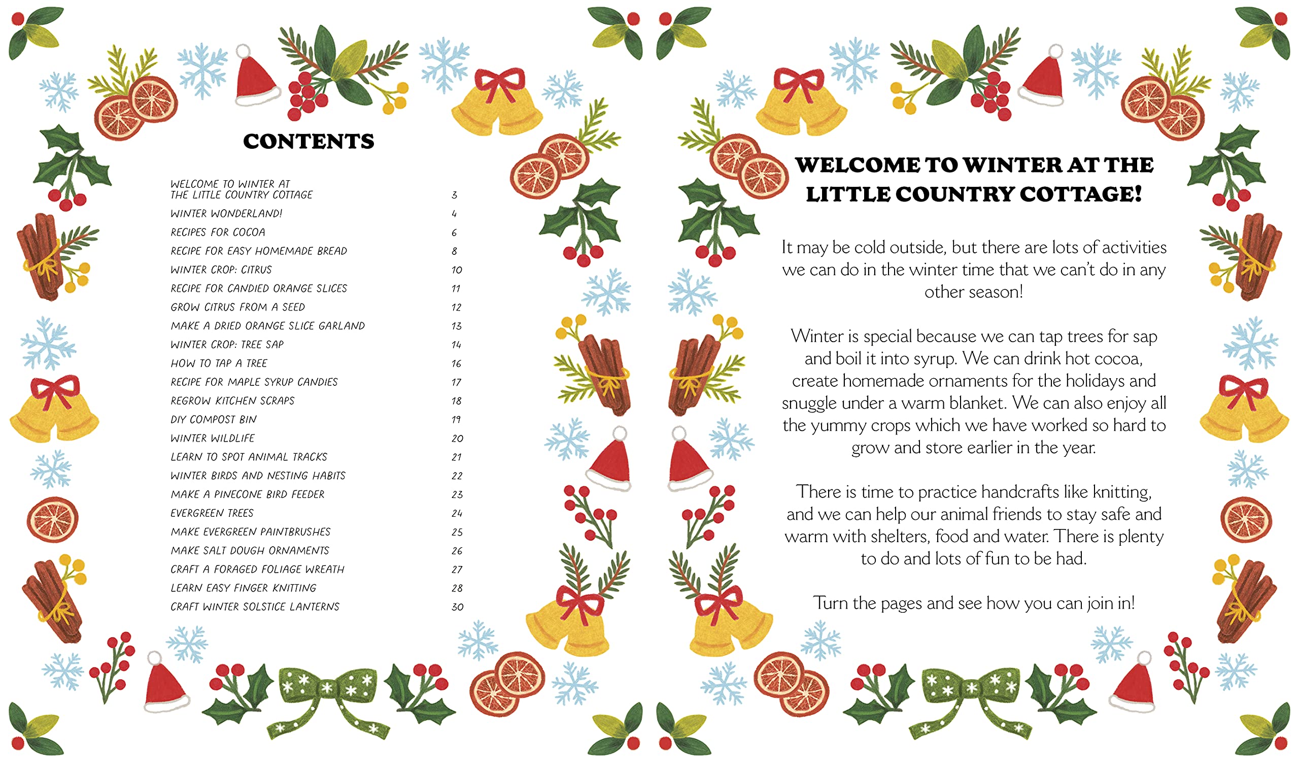 A Winter Treasury of Recipes, Crafts, and Wisdom