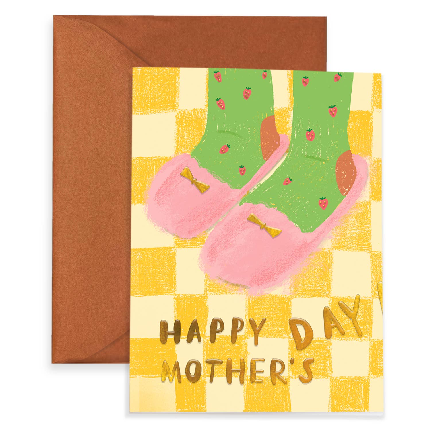 Cozy Feet Mother's Day Card