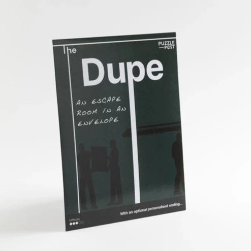 An Escape Room in an Envelope: The Dupe