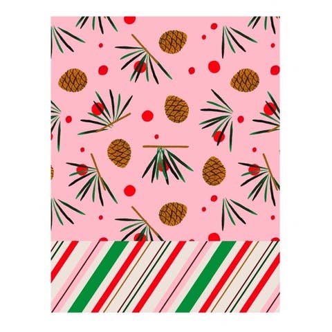 Double-Sided Eco Wrap: Holiday Prints