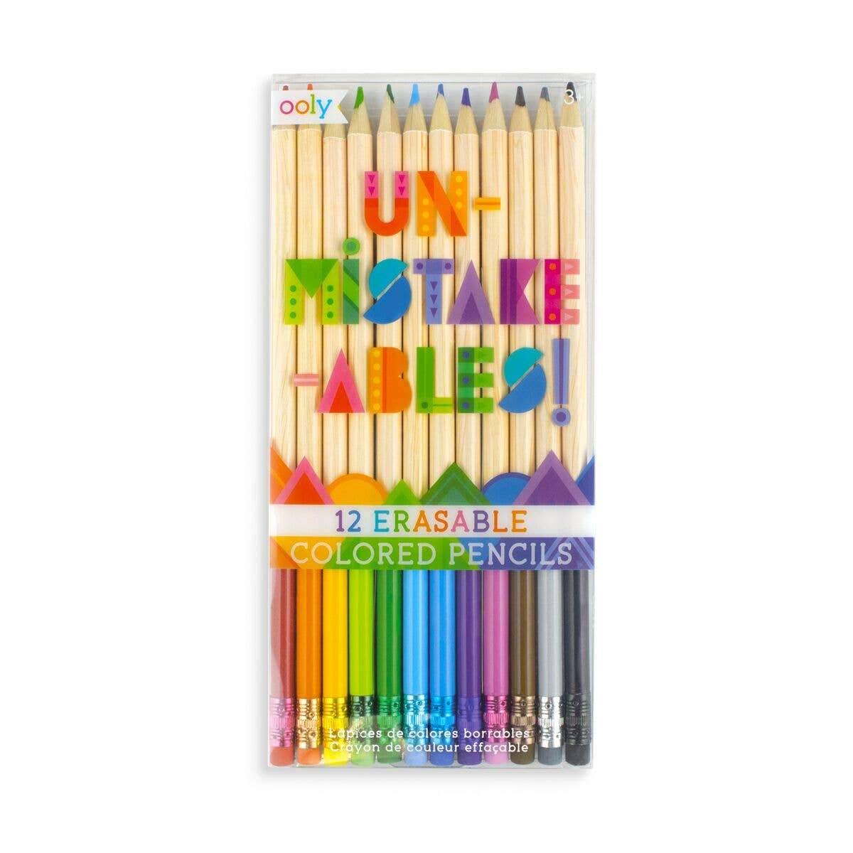 Un-Mistake-Ables! Erasable Colored Pencils - DIGS