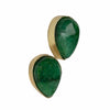 Ansoo Stud Earrings - Green