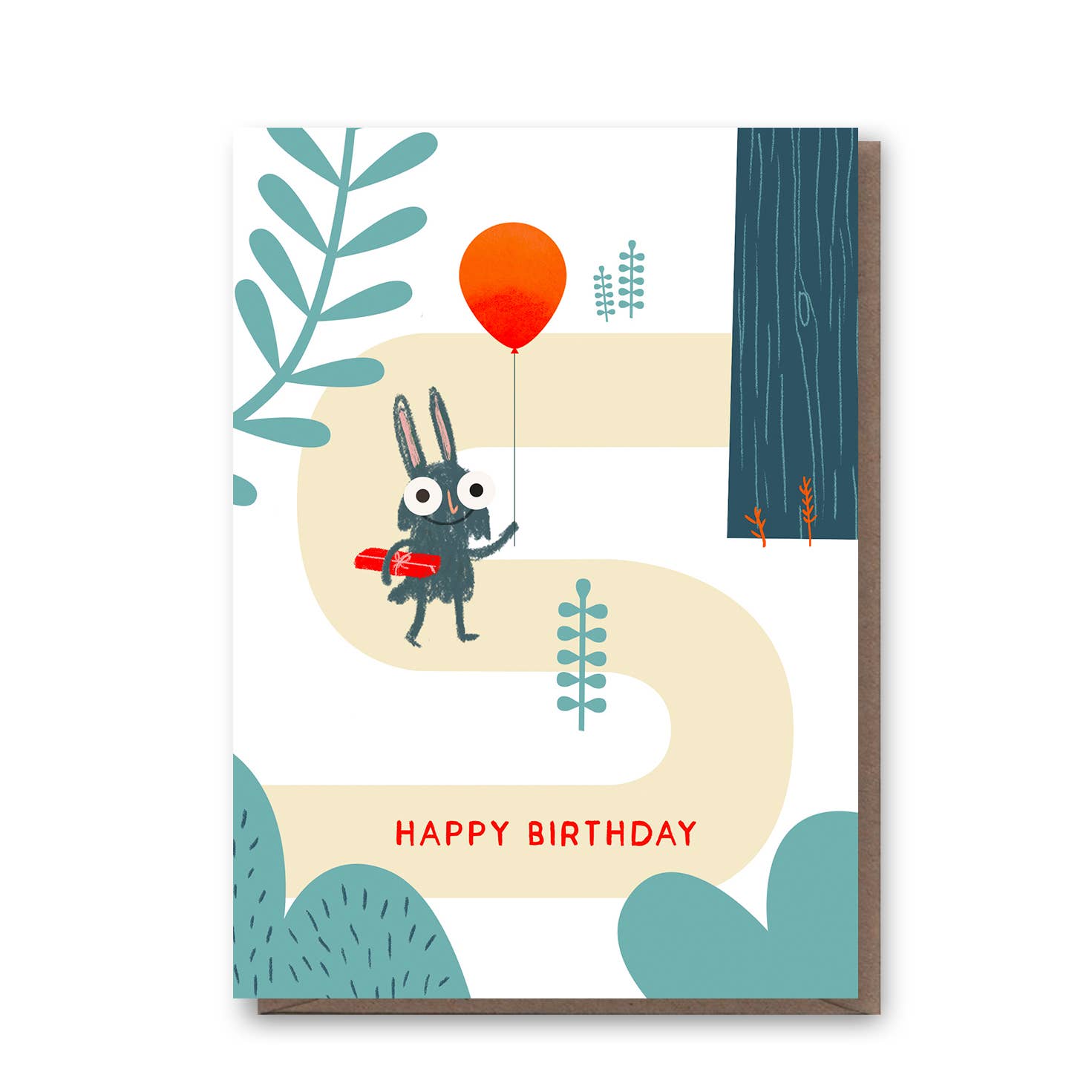 Birthday Rabbit Card