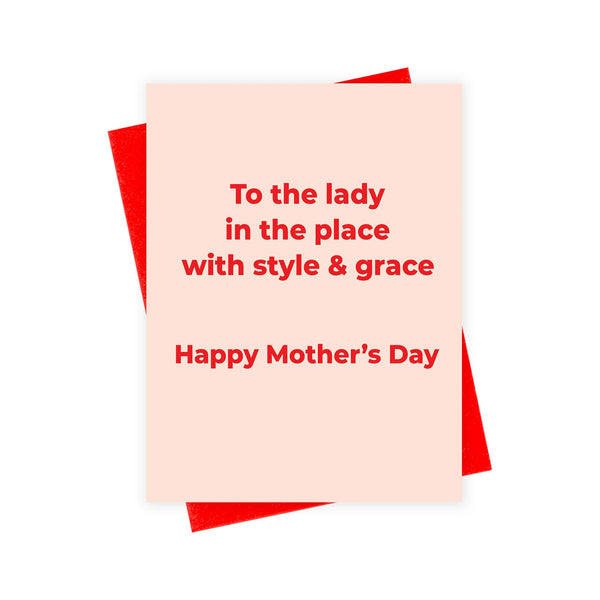 Mother's Day Style & Grace Card