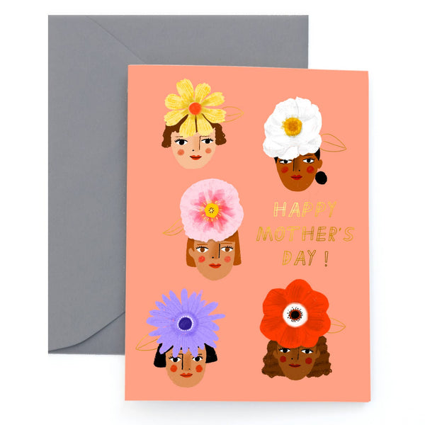 Floral Mamas Card