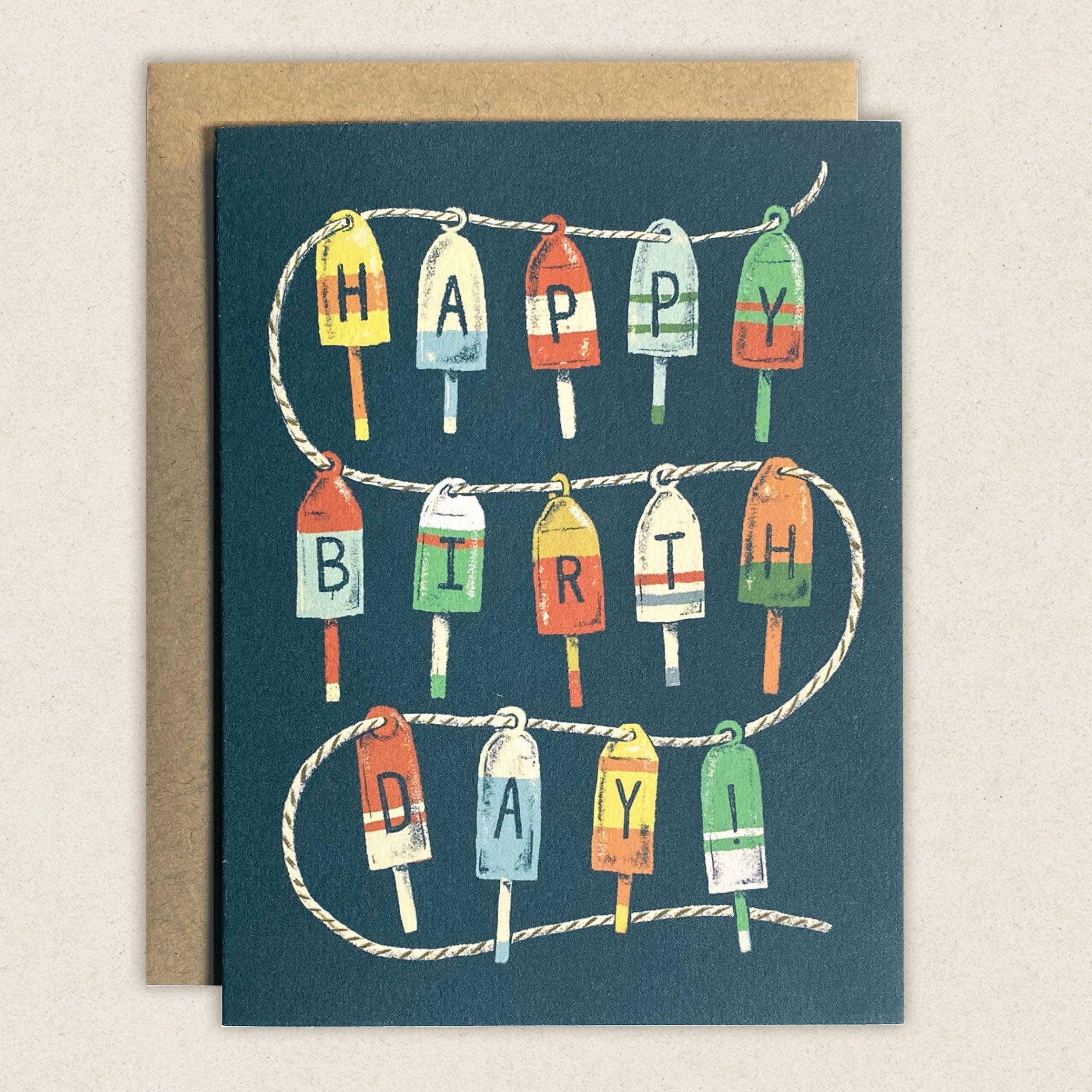 Happy Birthday Buoys Card