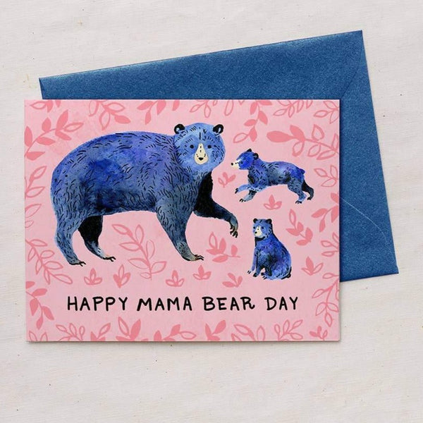 Happy Mama Bear Day Greeting Card - DIGS