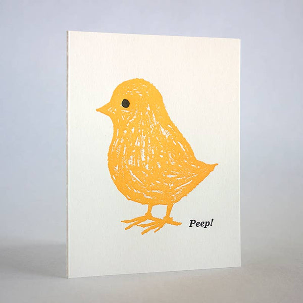 Peep!  Baby Chick Card