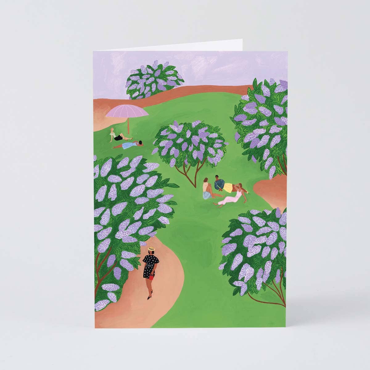 Lilac Park Art Card