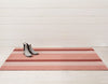 Chilewich Bold Stripe Floor Mat 36" x 60" - Peach