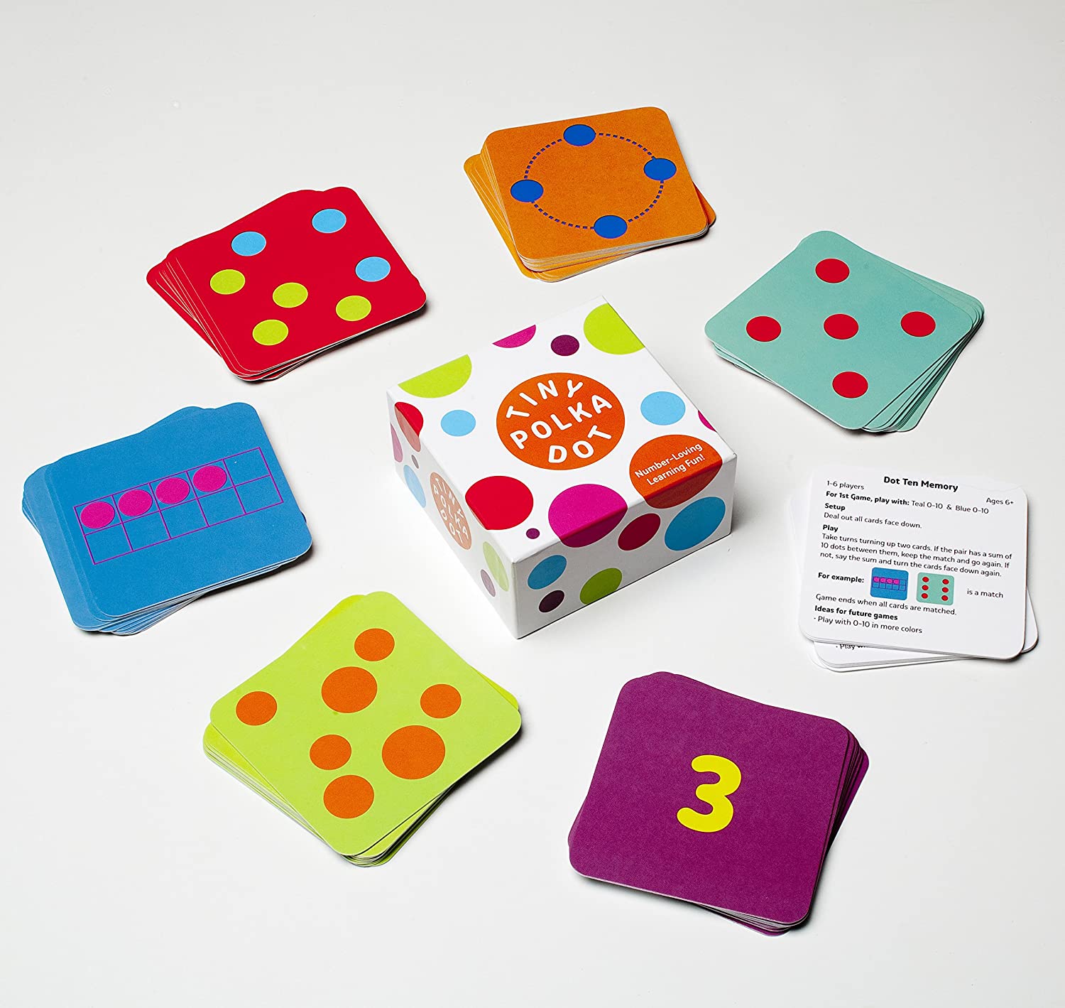 Tiny Polka Dot Card Game