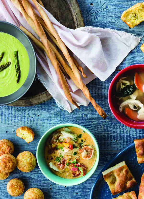 Easy Soups From Scratch & Quick Breads to Match