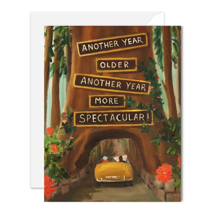 Redwood Birthday Card