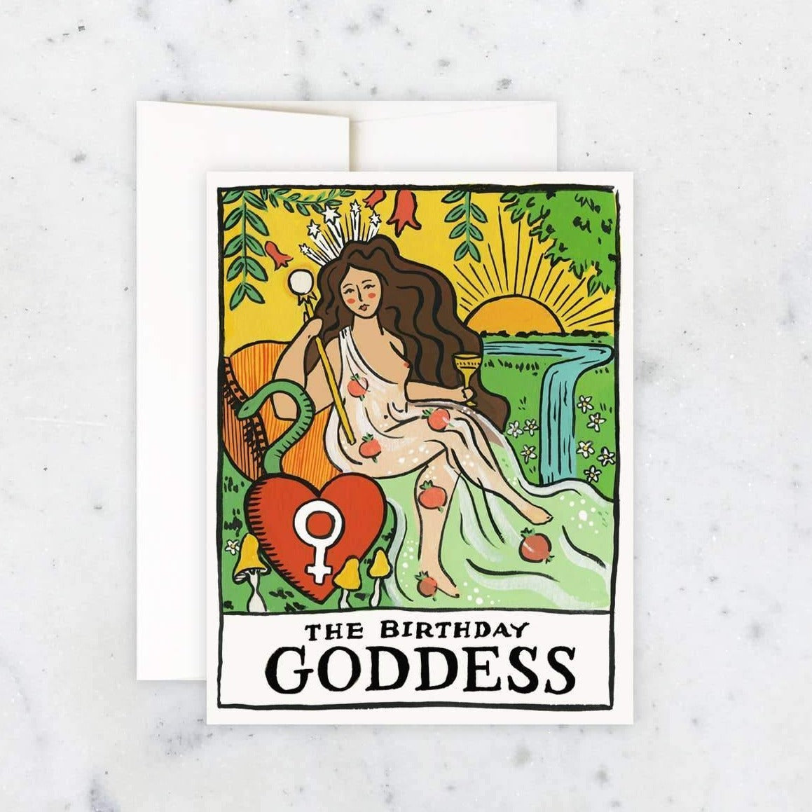 Birthday Goddess Card - DIGS