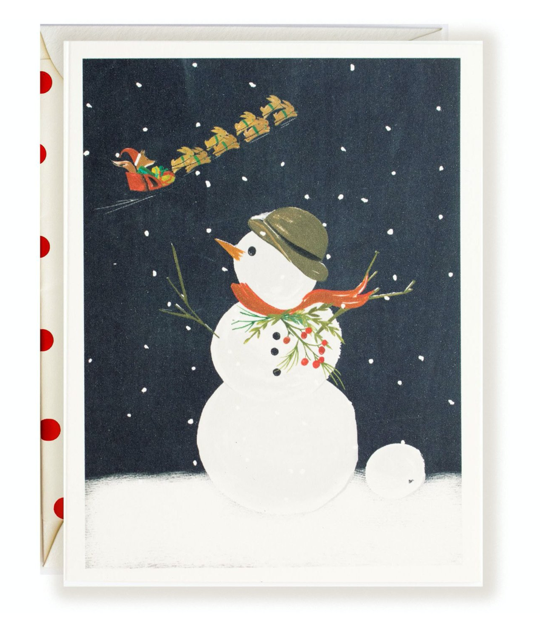 Snowman Holiday Card, Box Set