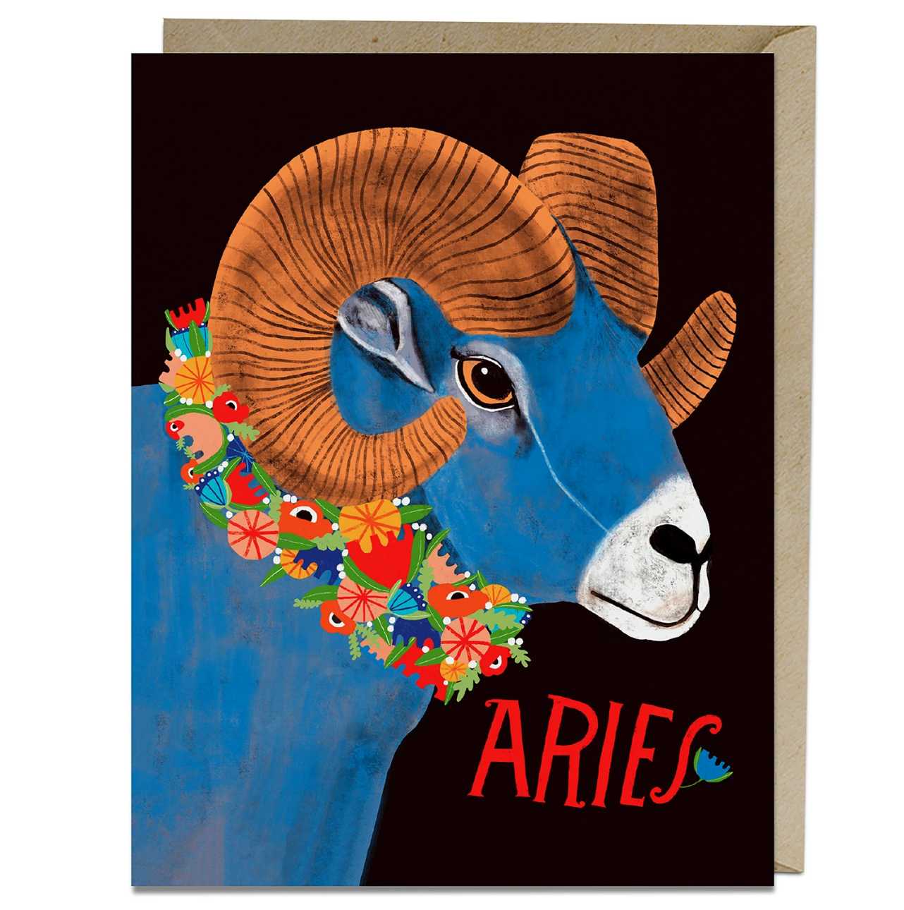 Lisa Congdon Aries Card