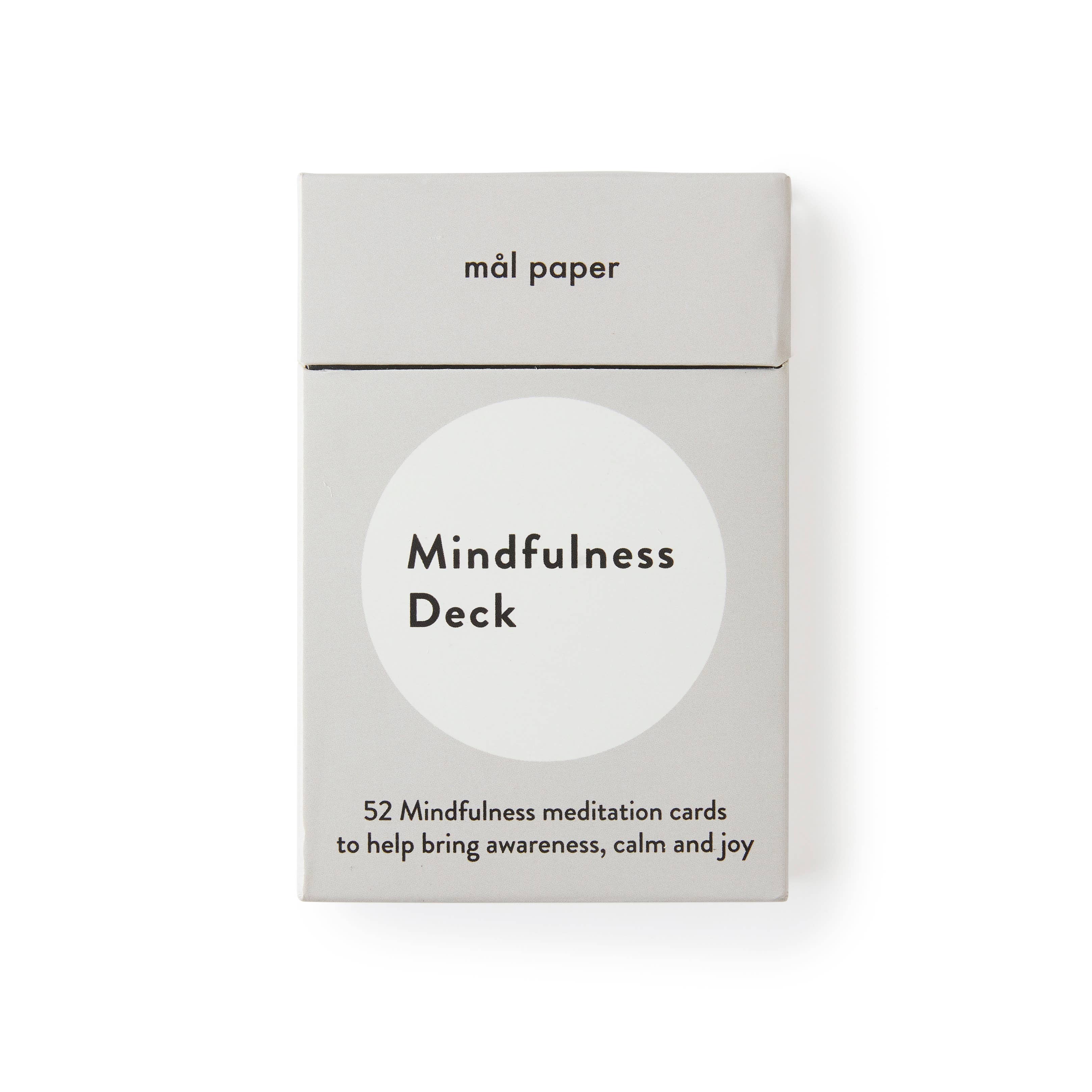 Mindfulness Meditation Card Deck