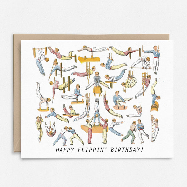 Happy Flippin' Birthday Card