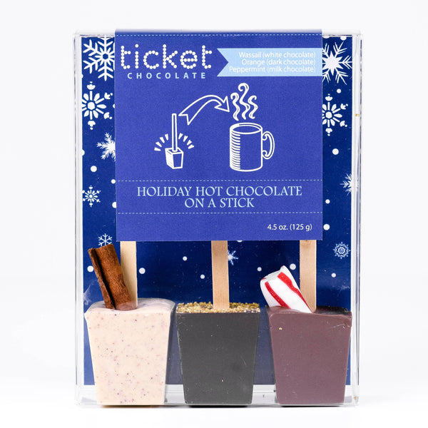 Hot Chocolate on a Stick: Holiday 3 Pack