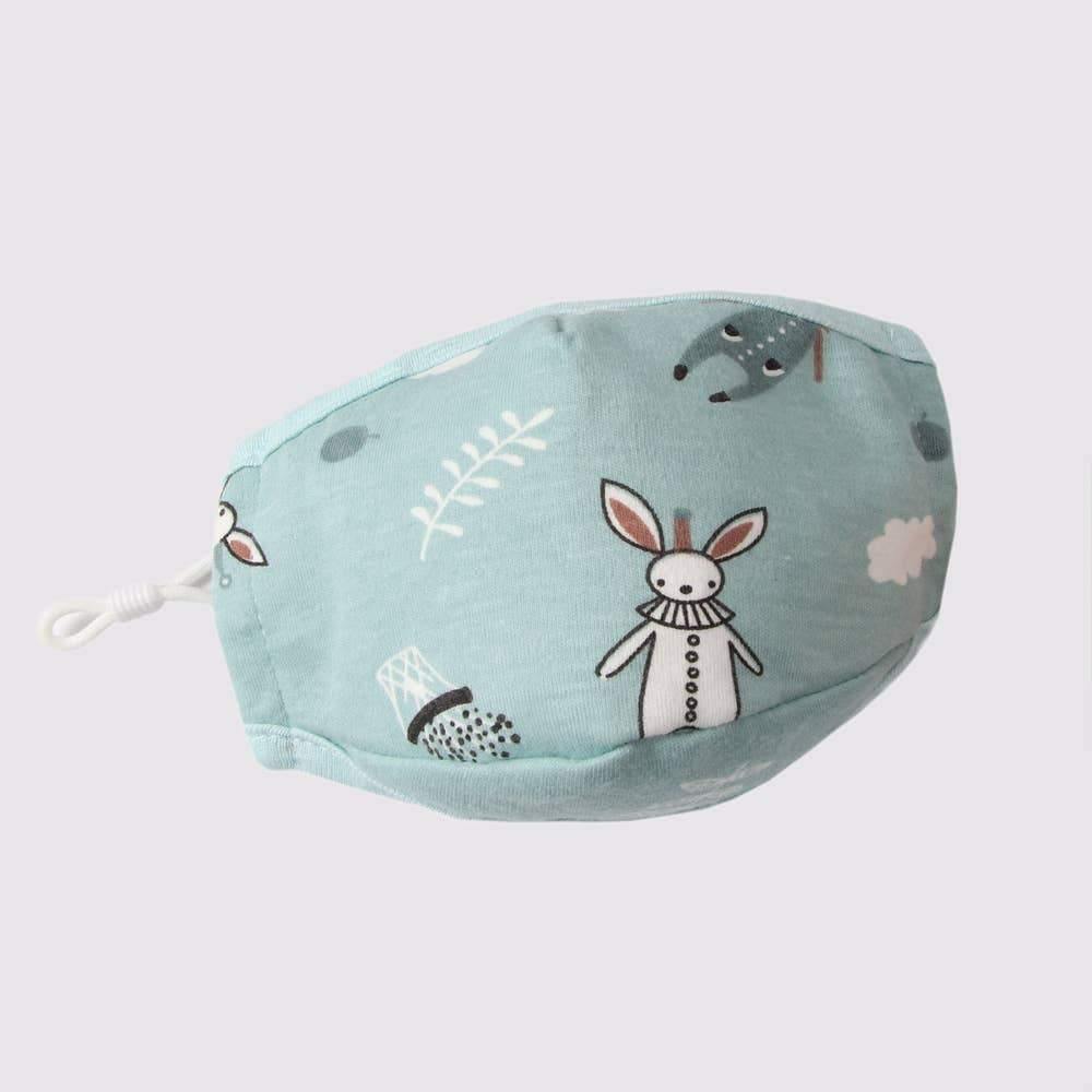 Kid's Cotton Face Mask with filter pocket - Hippity Hop - DIGS