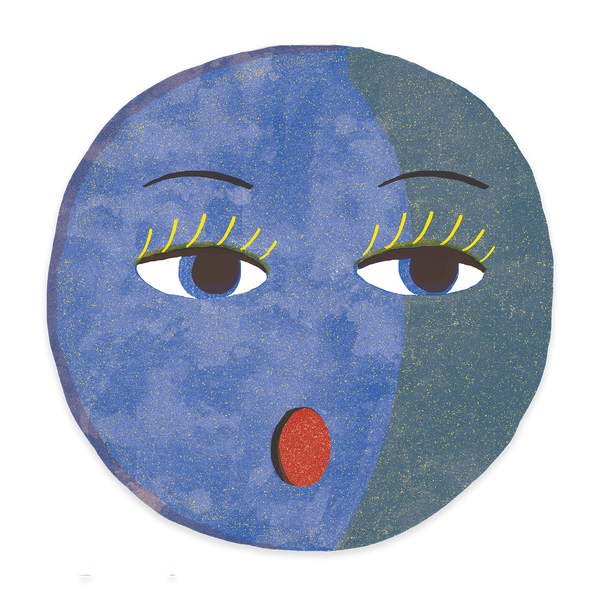Moon | Lune Sticker