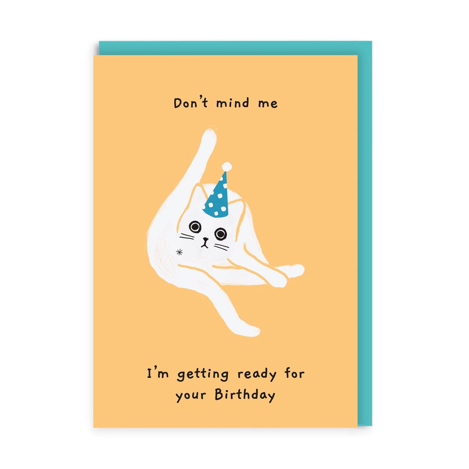 Getting Ready Birthday Card