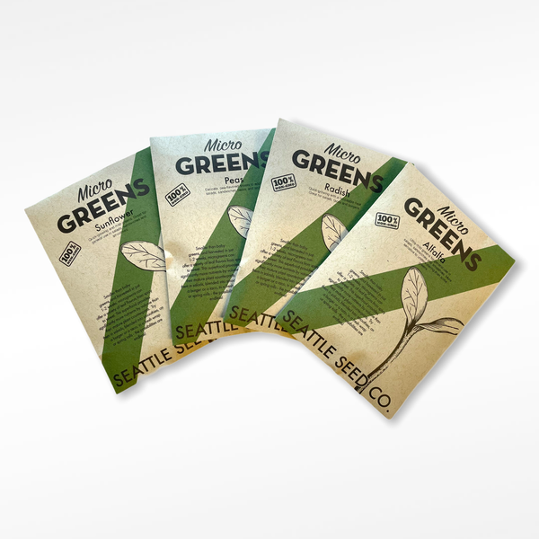 Non-GMO Microgreens Sampler Pack - DIGS