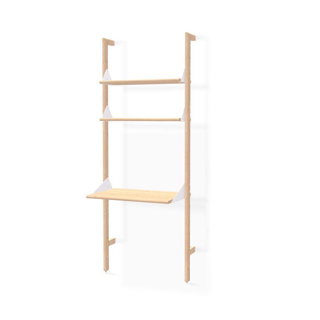 Branch-1 Shelving Unit with Desk - DIGS