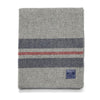 Cabin Stripe Wool Throw