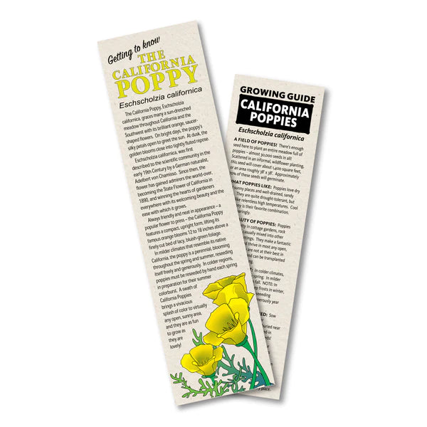 Flower Seed Grow Kit: California Poppy