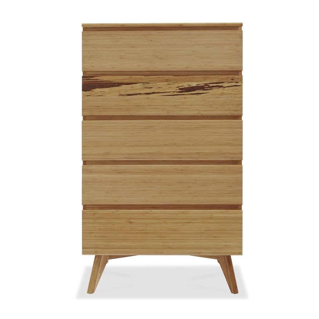 Azara Five Drawer Chest Caramelized - DIGS