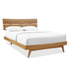 Azara Platform Bed - DIGSGreenington Azara Platform Bed - caramelized (side)