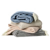 Pulse Merino Wool Throw: Grey