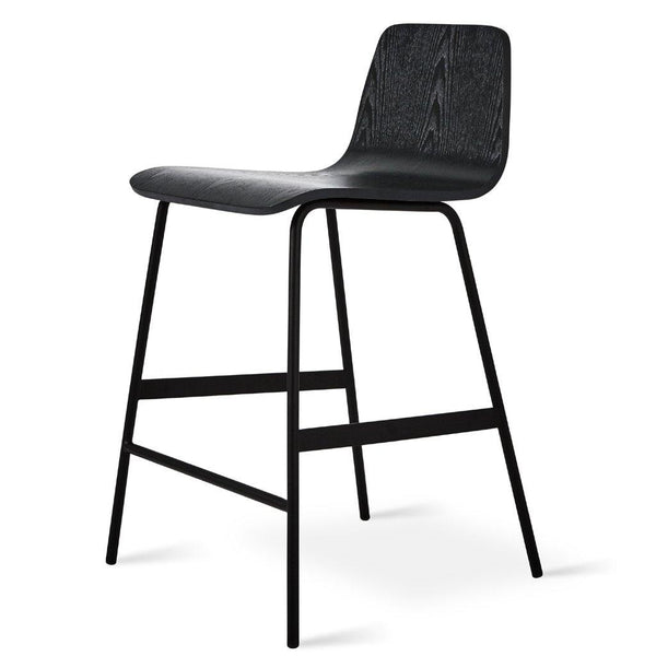 Black Lecture Counter Stool