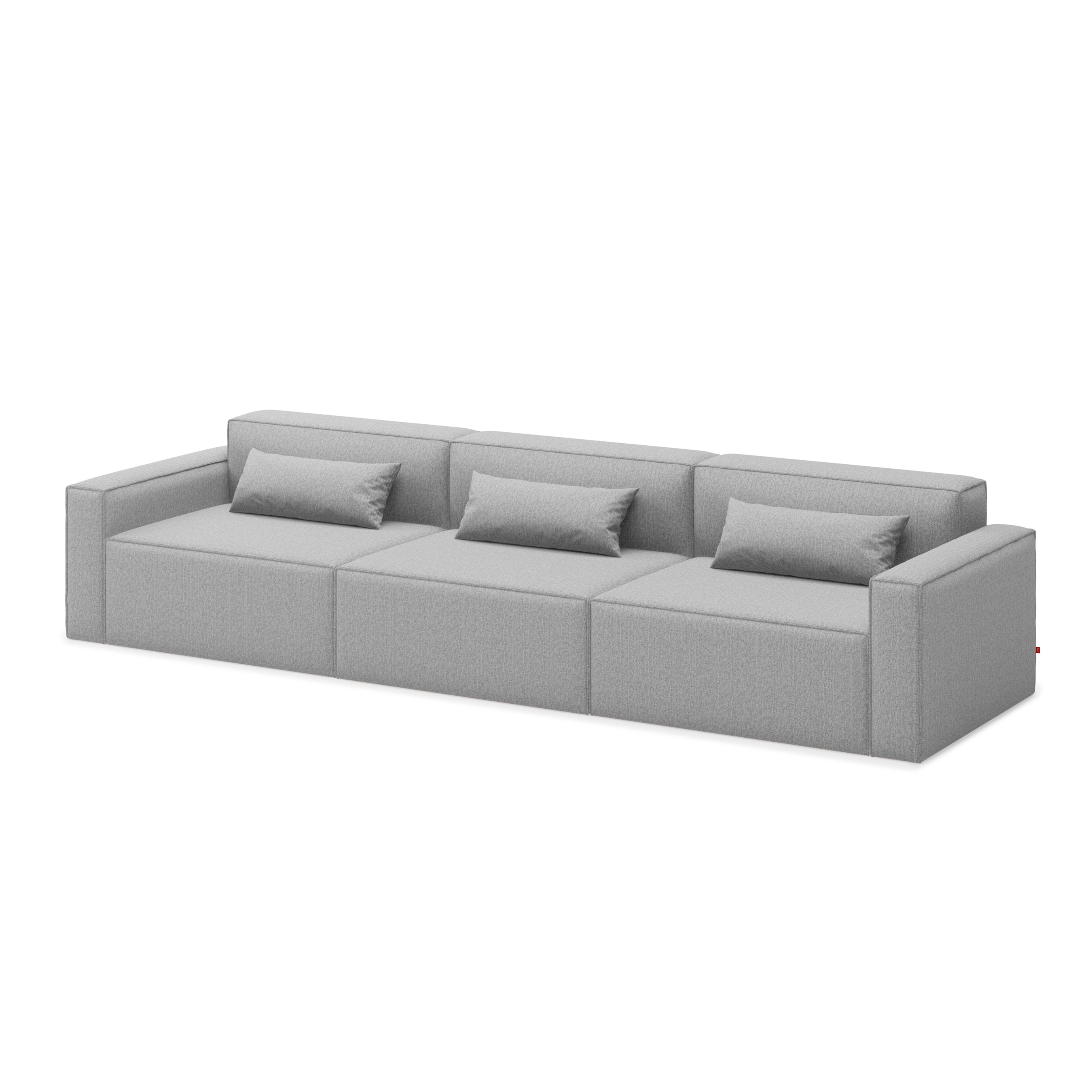 Mix Modular Sofa 3-pc - Parliament Stone