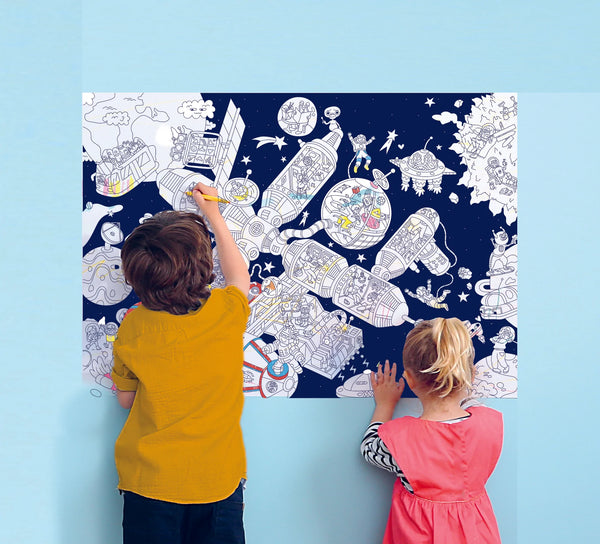 Giant Coloring Poster: Love My Planet