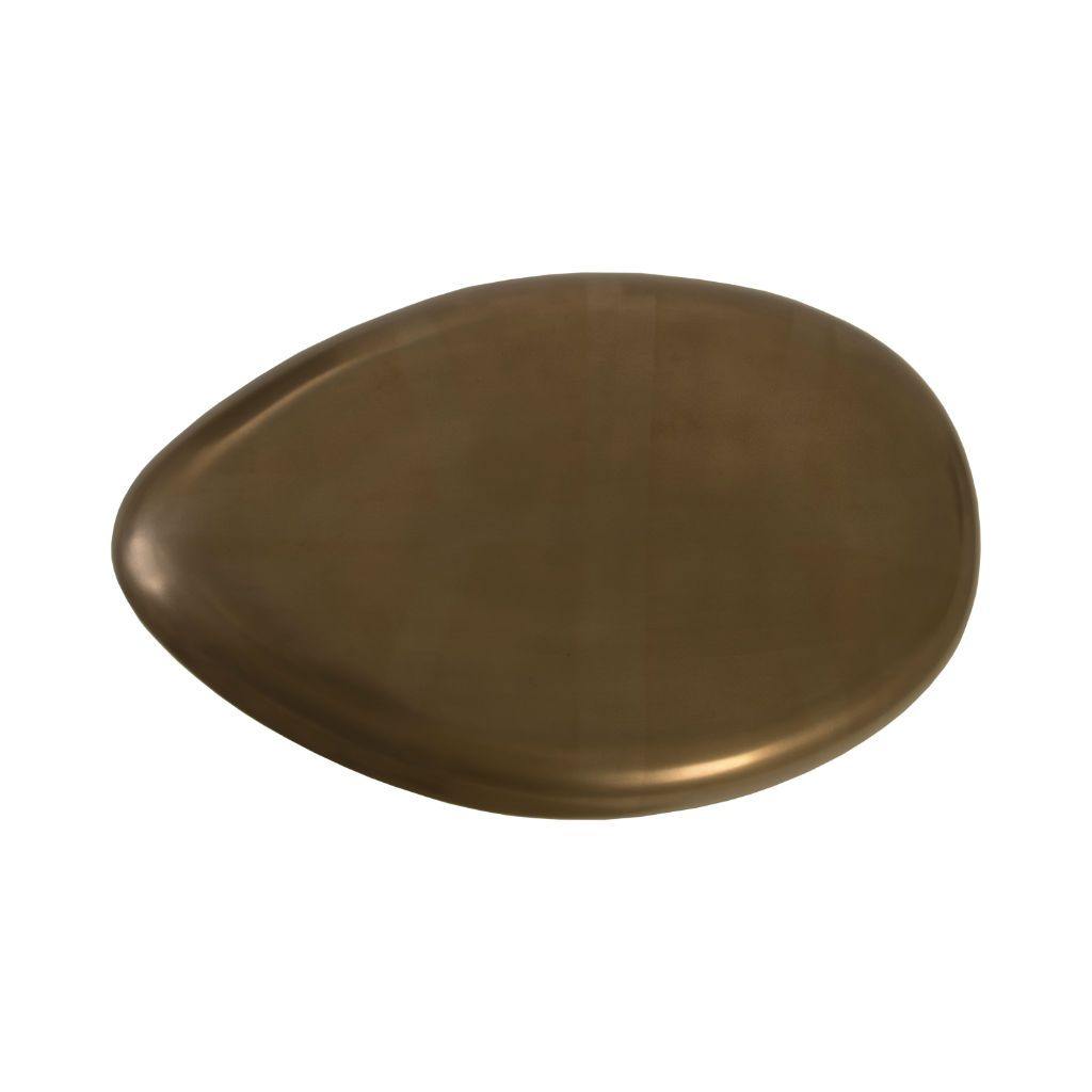 River Stone Cocktail Table, Bronze - DIGS