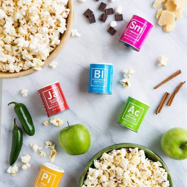 6 Flavor Popcorn Seasoning Gift Set 