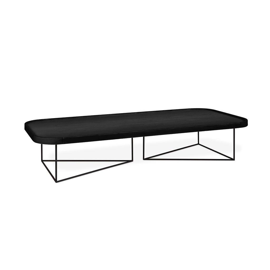 Porter Coffee Table, Rectangle (Black Ash) - DIGS