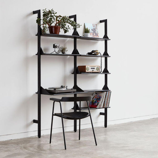  Branch Shelving System desk unit with Principal Chair - DIGS