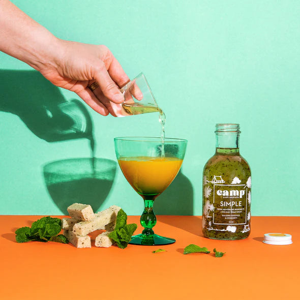 Camp Simple Syrup: Mint