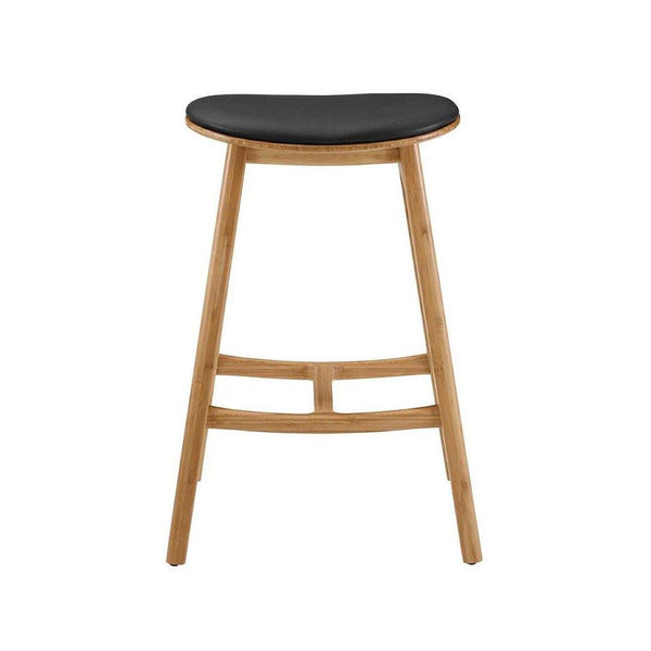 Skol 26" Counter Stool, Leather Seat - Boxed set of 2 - DIGS