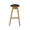 Skol 30" Bar Stool, Leather Seat - Boxed set of 2 - DIGS