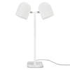 White Tandem Table Lamp (Adjustable) - DIGS