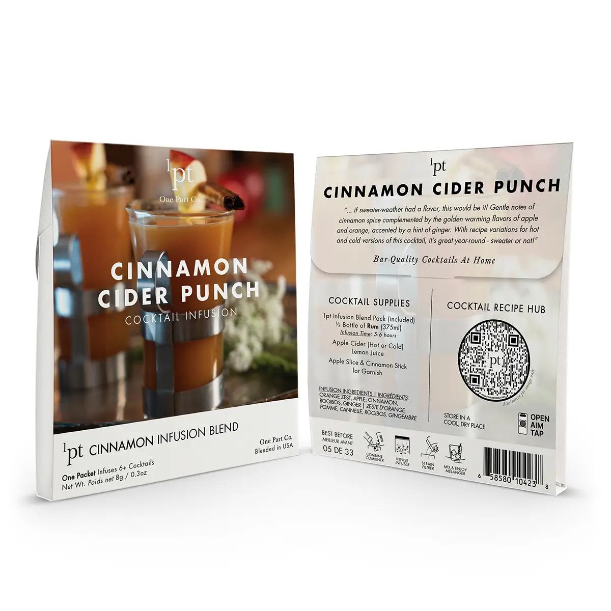 Cinnamon Cider Punch Cocktail Infusion Pack