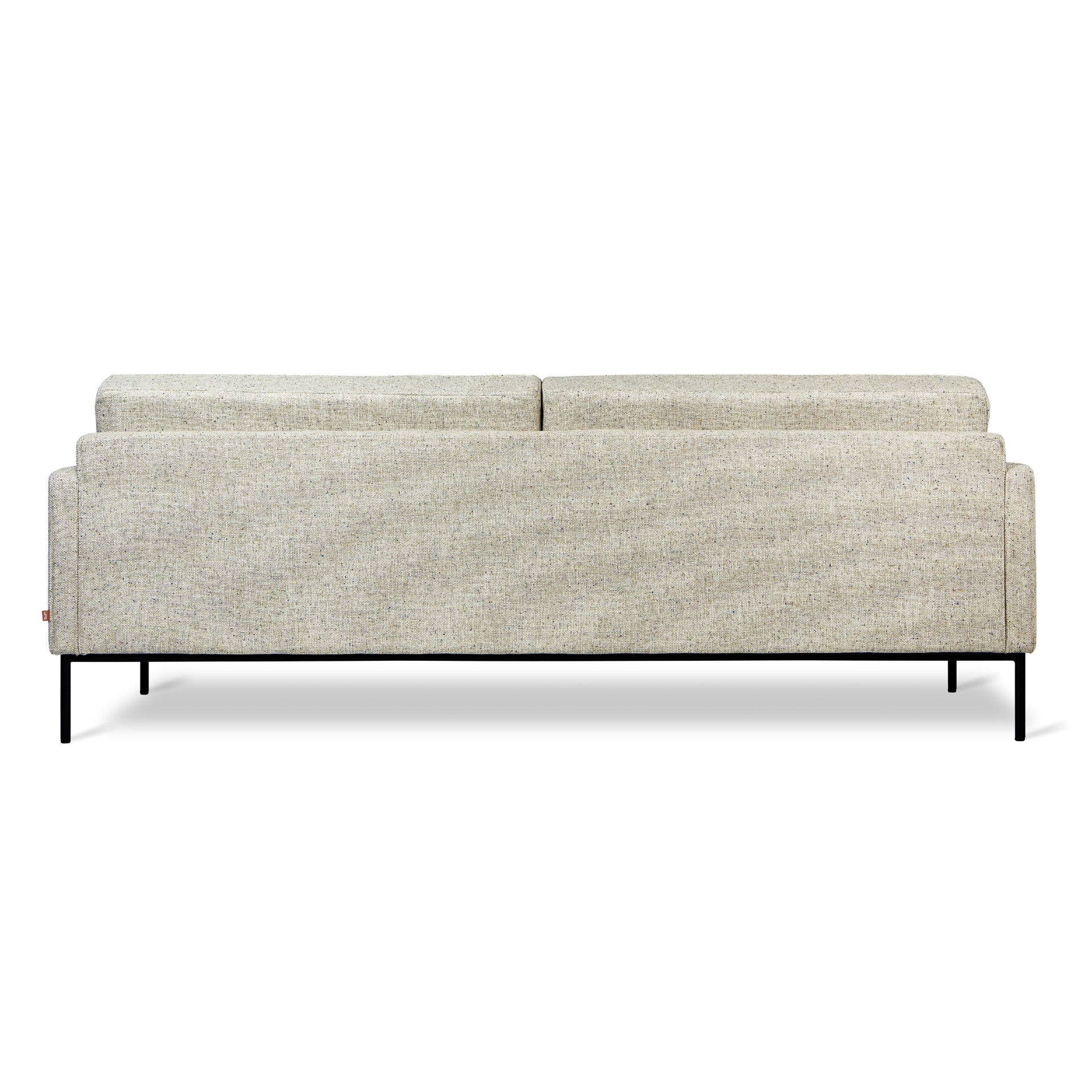 Back view of Funfetti Linen Town Sofa - DIGS