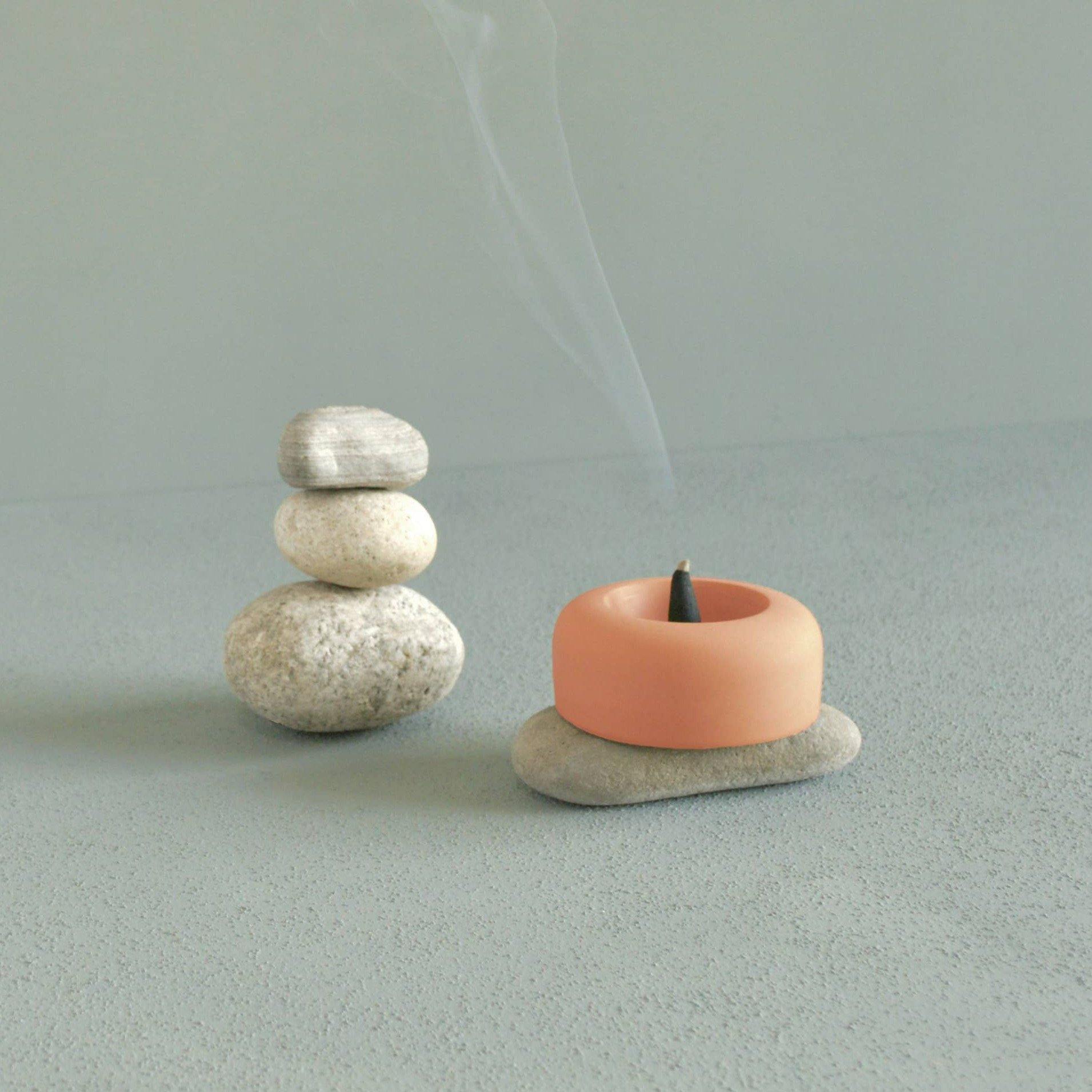 Cone Concrete Incense Burner - DIGS