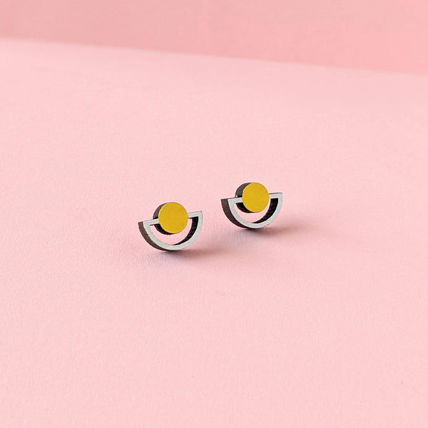 Sunny Side Up Wood Studs - DIGS