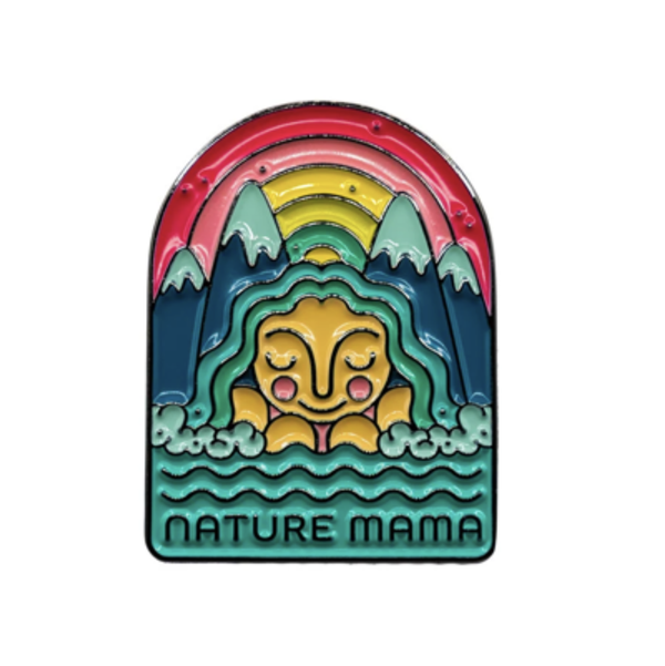 Nature Mama Enamel Pin
